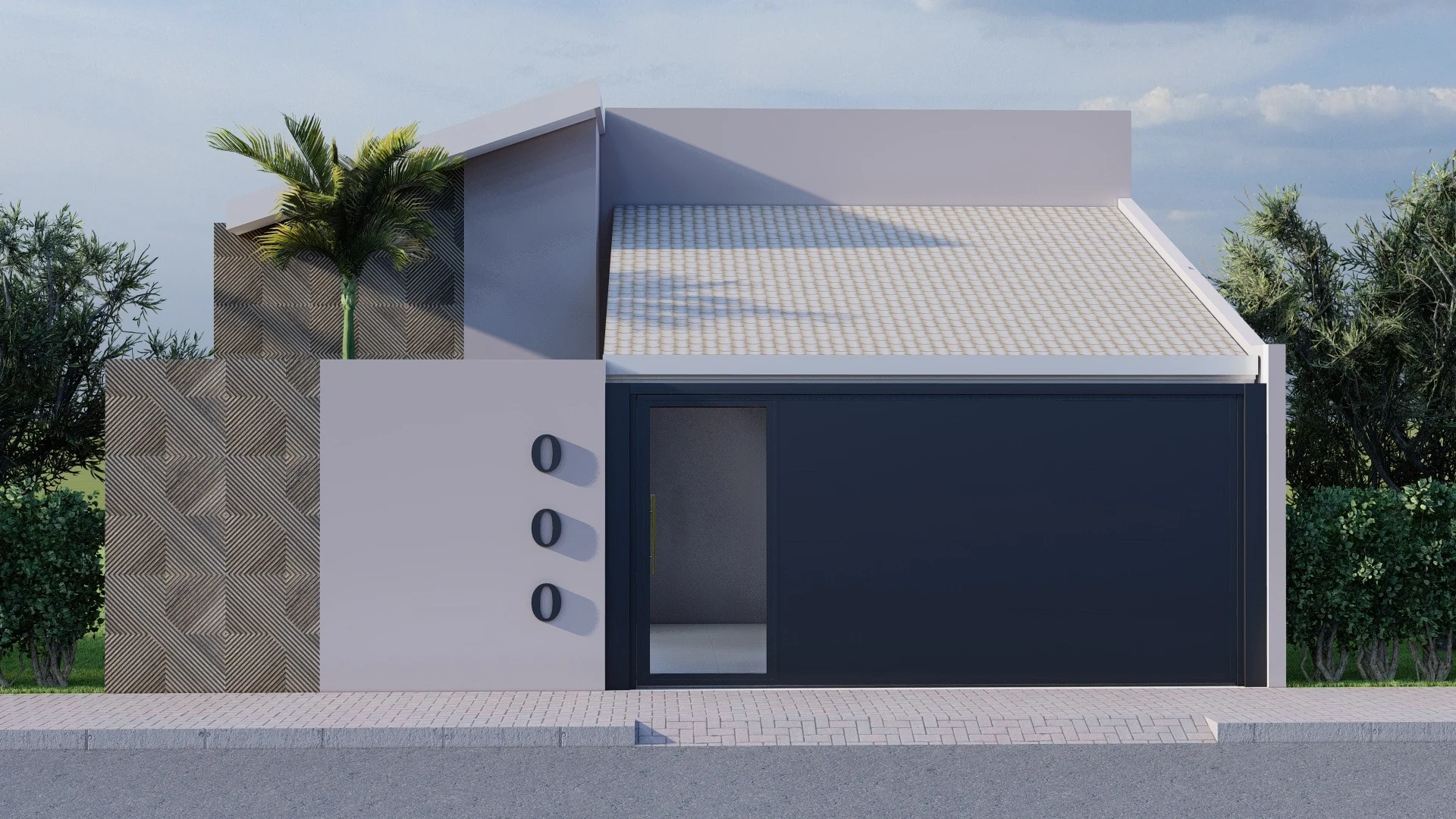 Render da fachada do projeto Daniel, da MSS Engenharia